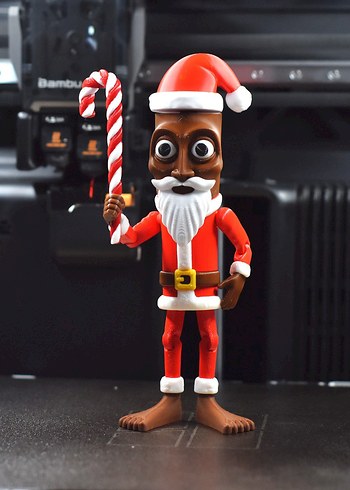 TUNG TUNG SAHUR NOEL 21 CM - Görsel 3