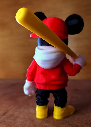 BEYZBOLCU MİCKEY MOUSE 15 CM - Görsel 6