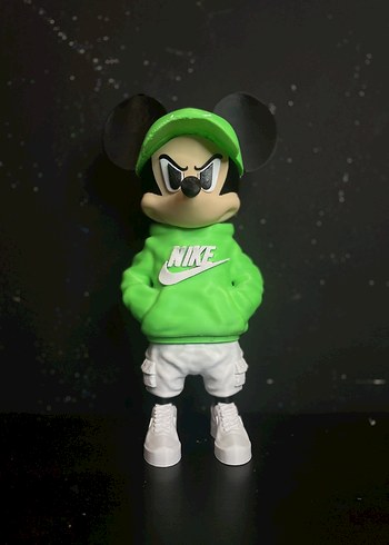 SİNİRLİ MOUSE 15 CM - Görsel 3