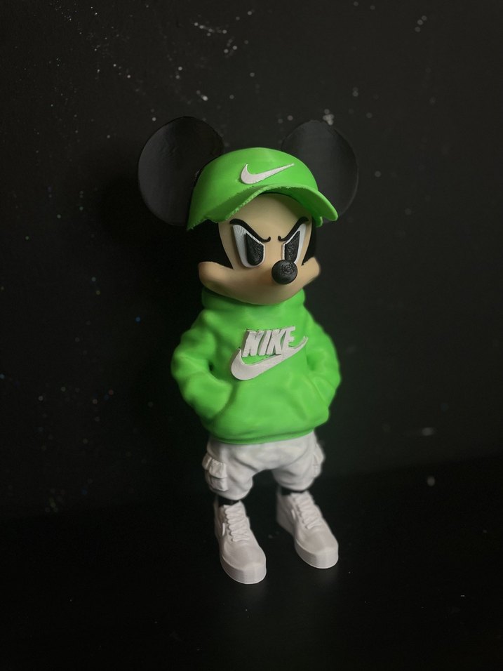 SİNİRLİ MOUSE 15 CM - Görsel 2