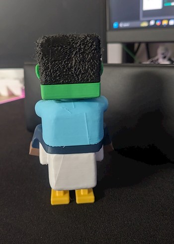 CHİCKEN HOKKEY MİNECRAFT 12 CM - Görsel 4