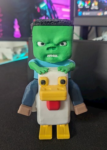 CHİCKEN HOKKEY MİNECRAFT  12 CM