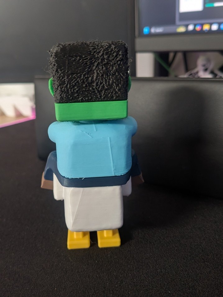 CHİCKEN HOKKEY MİNECRAFT  12 CM - Görsel 4