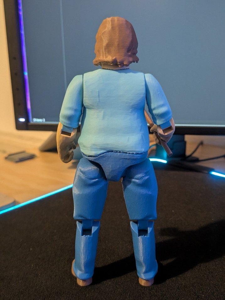 STEVE ( MİNECRAFT ) 16 CM - Görsel 4