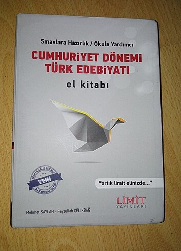 YKS Cumhuriyet donemi Türk edebiyatı el kitabı ayt limit yayınla