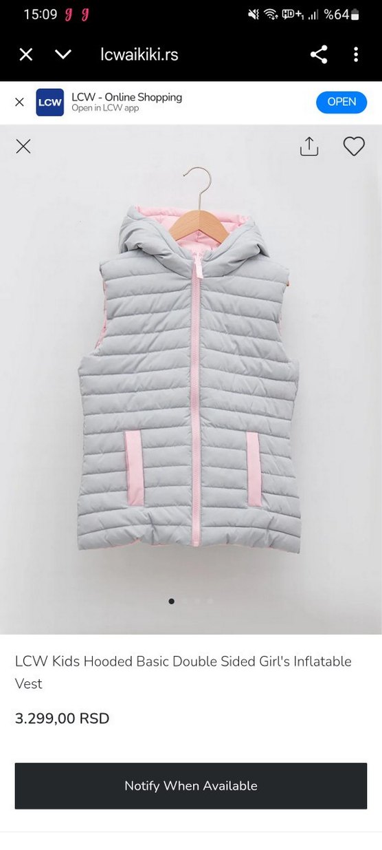 Gri Kapüşonlu Kız Yeleği Fermuarlı
Yeni etiketi yok - Görsel 5