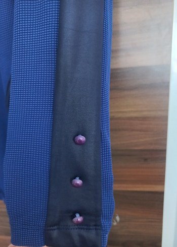 Kuşaklı Lacivert Midi Hamile Ceketi
normal de giyilebilir - Görsel 4