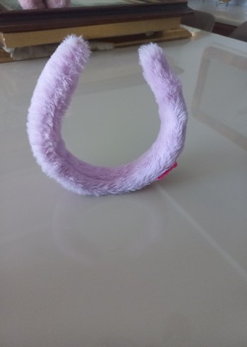 Mor Kürklü Barbie Çocuk Taç - Görsel 2