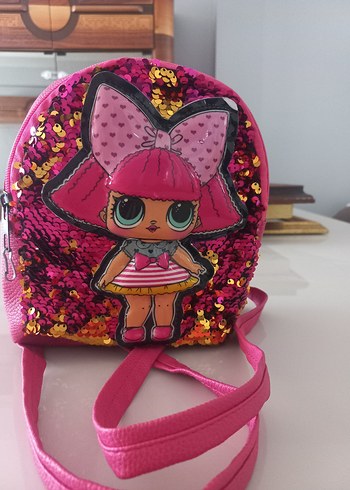 Pullu Pembe Pop Kültür Kız Çanta - Görsel 2