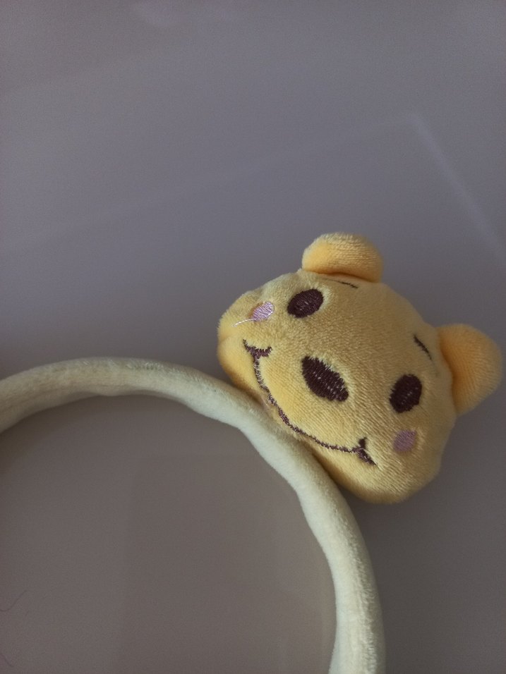 Renkli Ayıcık Figürlü Elastik Saç Bandı - Görsel 3