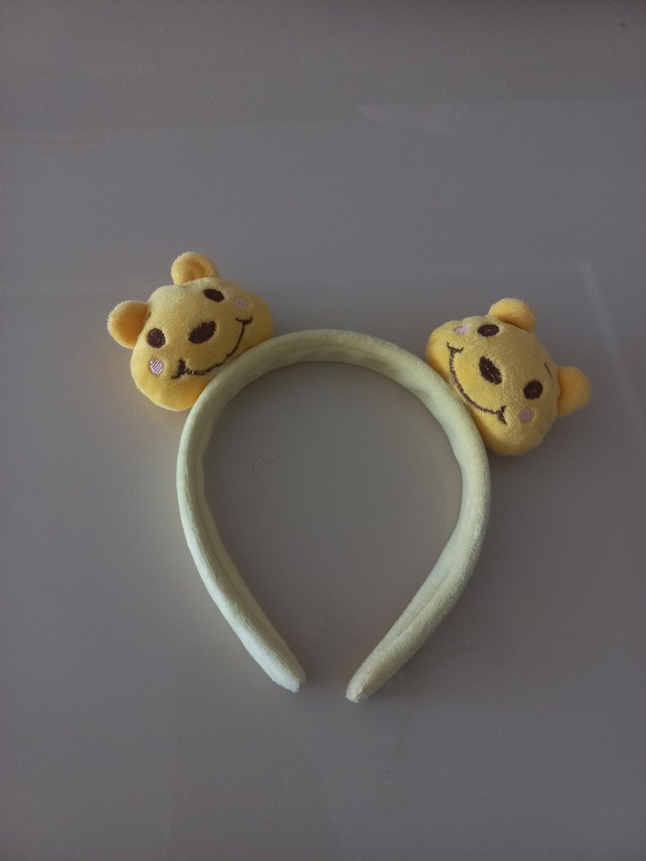 Renkli Ayıcık Figürlü Elastik Saç Bandı - Görsel 2