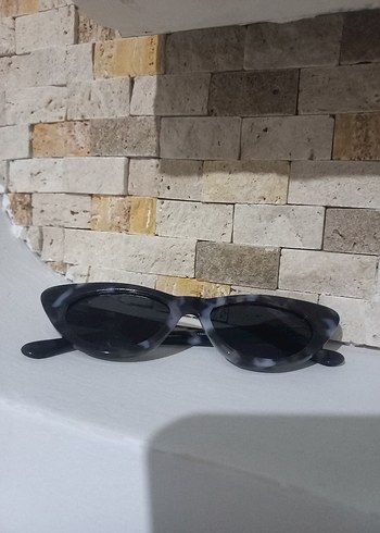 Şeffaf Gri Street Style Kadın Güneş Gözlüğü - Görsel 2