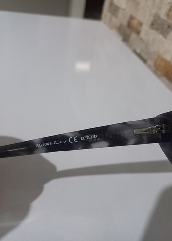 Şeffaf Gri Street Style Kadın Güneş Gözlüğü - Görsel 8