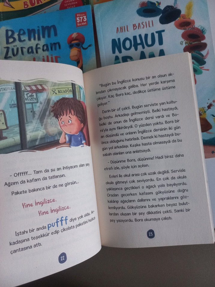 Çocuk Kitapları Seti - Levent, Faruk, Nohut Adam ve Diğerleri - Görsel 3