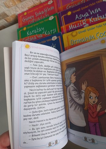 Çocuklar İçin Eğitici Masal Kitapları 
 (Tane fiyatı ) - Görsel 2