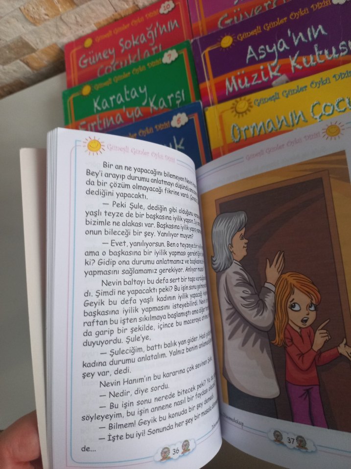 Çocuklar İçin Eğitici Masal Kitapları 
 (Tane fiyatı ) - Görsel 2