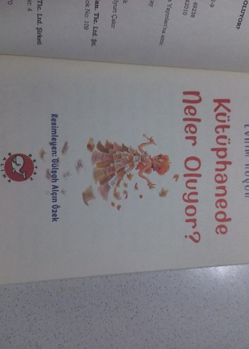 Kütüphanede Neler Oluyor? Çocuk Kitabı - Görsel 3