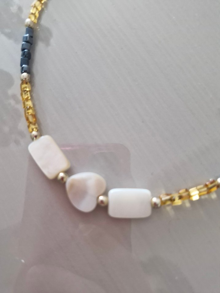 Boncuklu Tasarım Kolye - Görsel 3