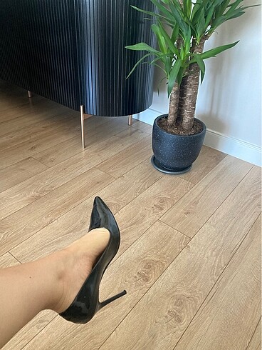 38 Beden siyah Renk Stiletto