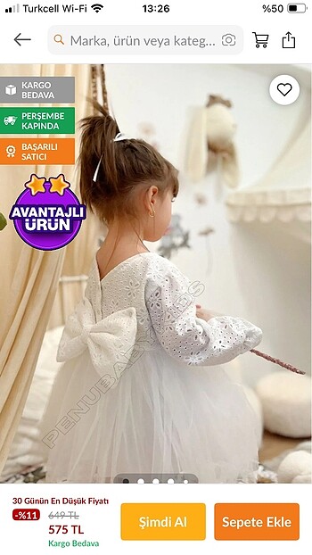 1 yaş kız bebek doğum günü elbisesi