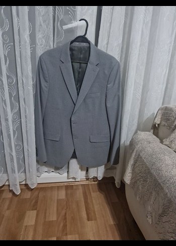 Gri Erkek Regular Fit Ceket - Görsel 2