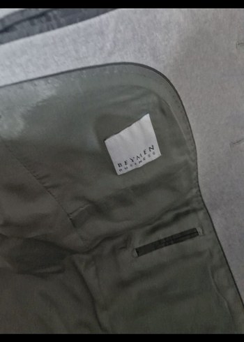 Gri Erkek Regular Fit Ceket - Görsel 6