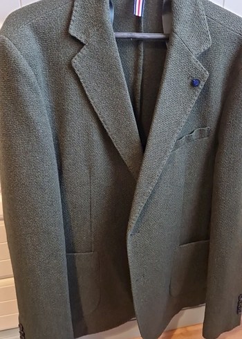 Koyu yeşil i Erkek Ceket - Görsel 3