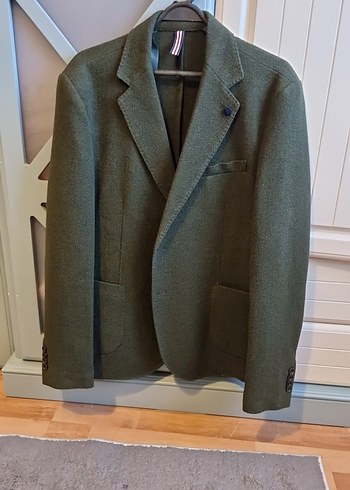 Koyu yeşil i Erkek Ceket - Görsel 6
