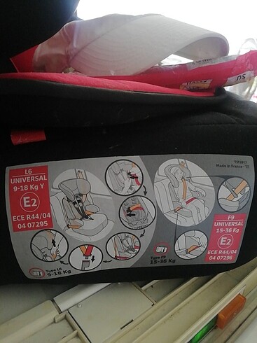 9- 18 kg Beden Çocuk oto koltuğu