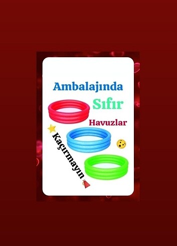  Beden Mavi Şişme Havuz 