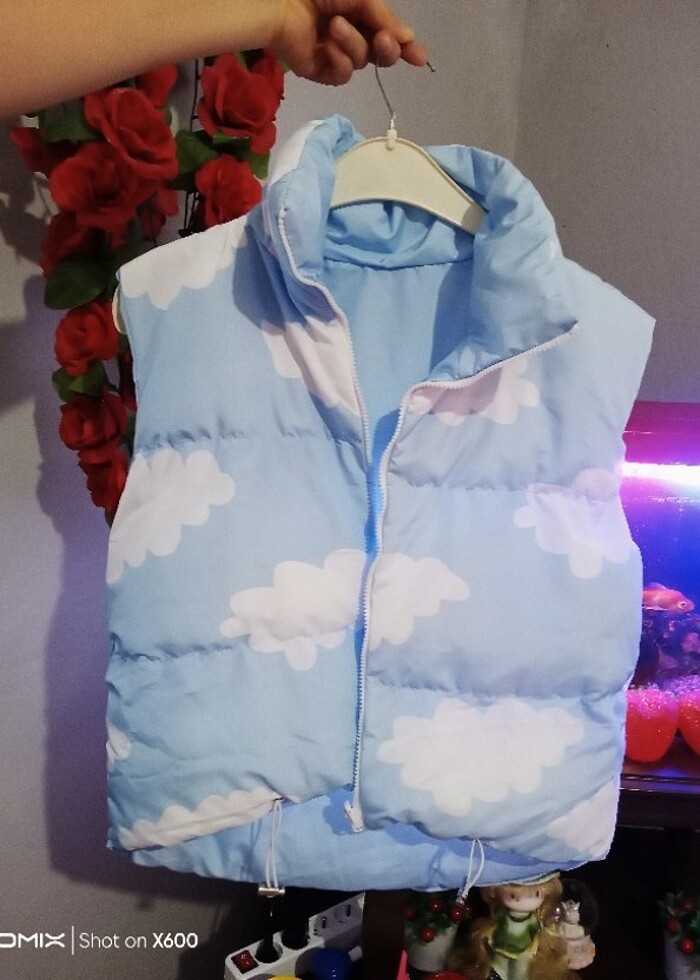 Mavi şişme yelek - Görsel 2