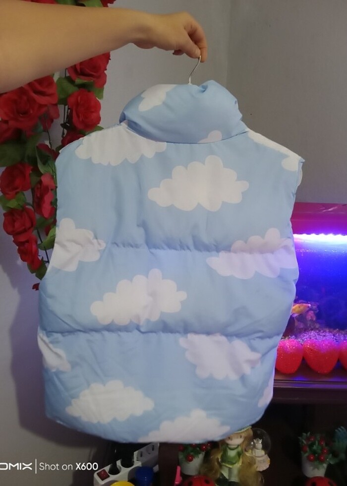 Mavi şişme yelek - Görsel 3