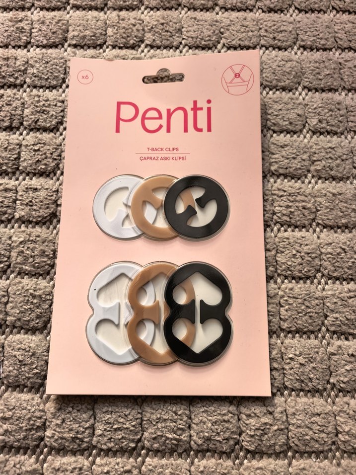 Penti Çapraz Askı Klipsi Seti - Görsel 4
