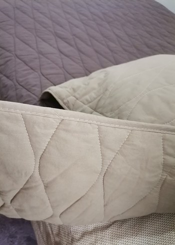 Kapitone  Yatak Örtüsü takımı yüzde 100pamuklu çift kişilik - Görsel 3