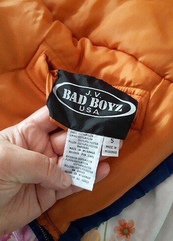 5 Yaş Beden lacivert Renk Çocuk mont