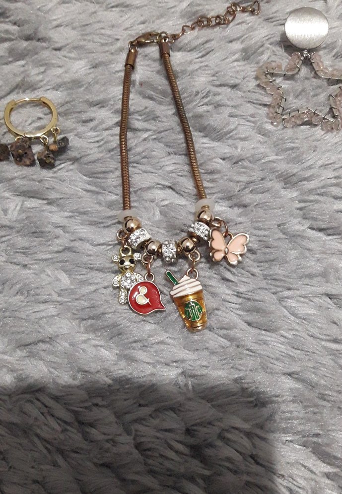Boncuklu ve Nakışlı Bohem Kadın Takı Seti - Görsel 3