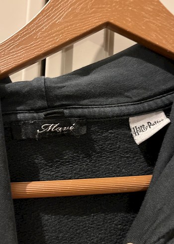 Kadın Gri Kapüşonlu Sweatshirt - Görsel 3