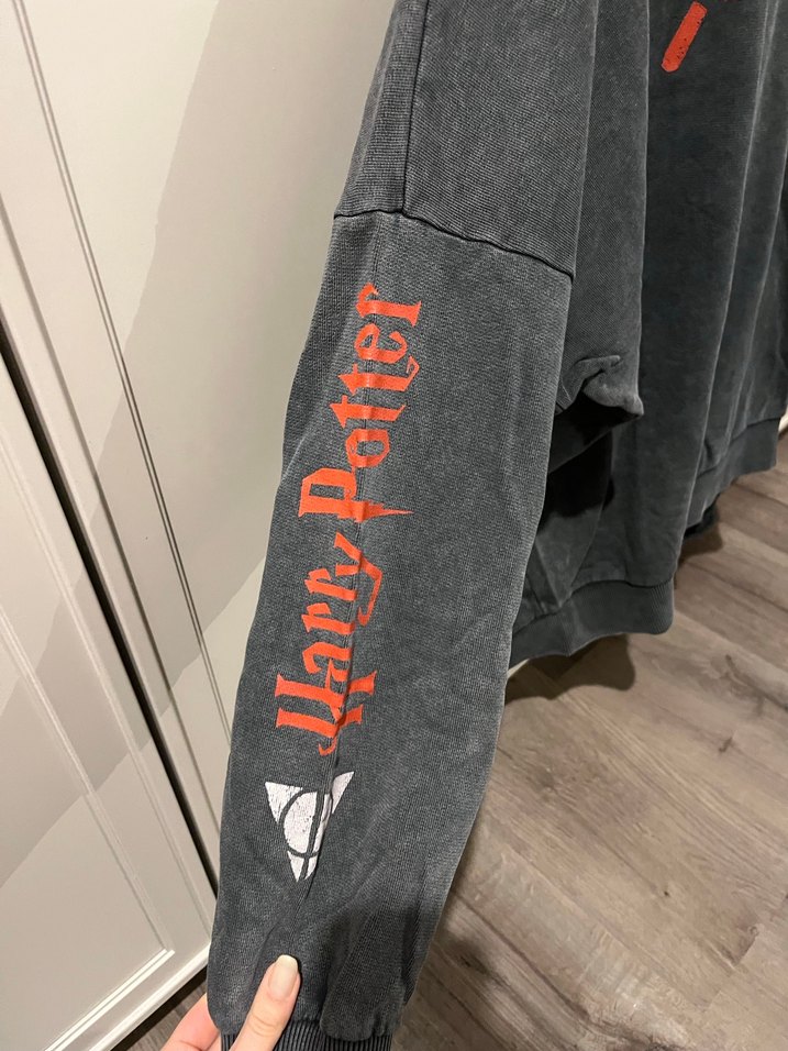 Kadın Gri Kapüşonlu Sweatshirt - Görsel 2