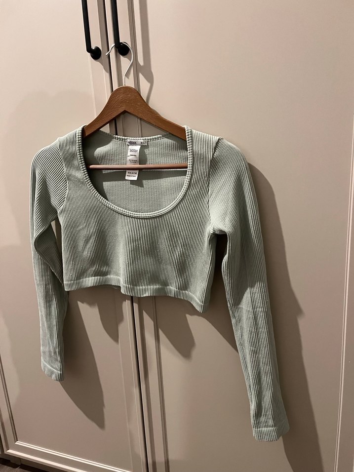 Nil Yeşili Addax Crop Body - Görsel 2