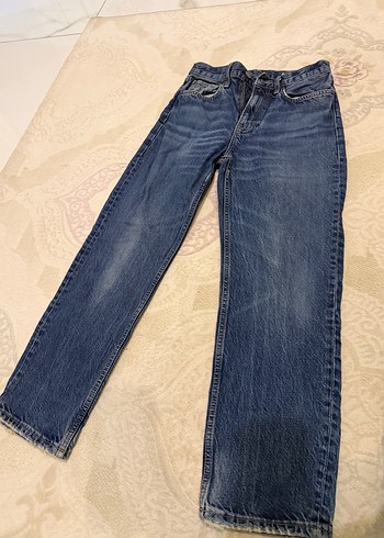 Zara Koyu Mavi Denim Jean