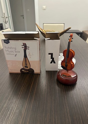 Dönen Keman Müzik Kutusu