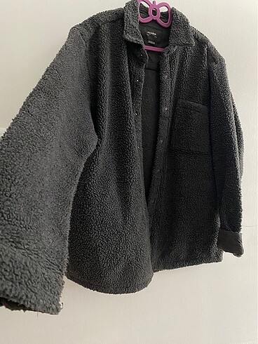 l Beden pull and bear peluş ceket