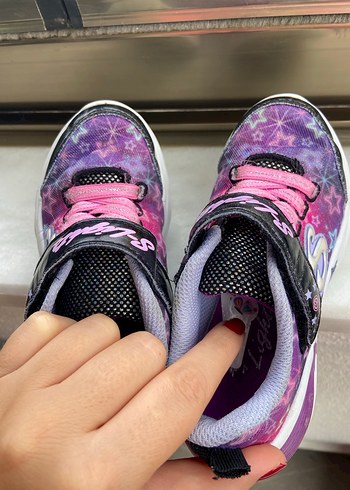 Skechers Skechers Kız Çocuk Mor Bağcıklı Spor Ayakkabı