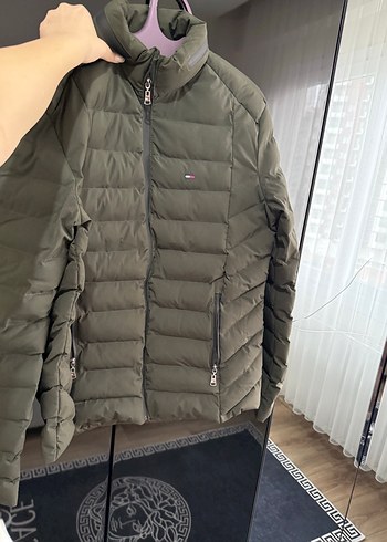 Erkek Haki Fermuarlı Midi Mont - Görsel 3