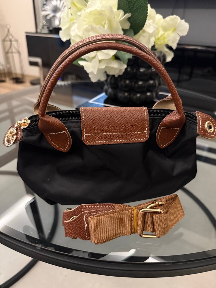 Kahverengi Deri Tokalı Kadın El Çantası - Görsel 3