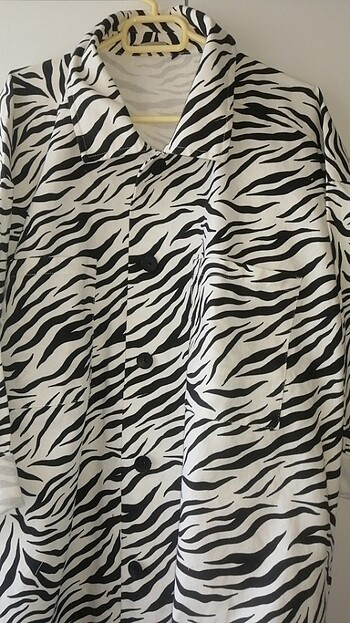 LC Waikiki Zebra desen kot ceket 