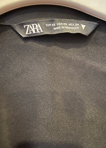 Zara Fiyonklu Saten Gömlek - Görsel 2