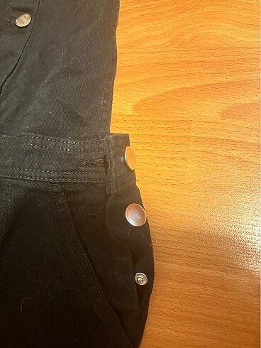 siyah salopet - Görsel 5