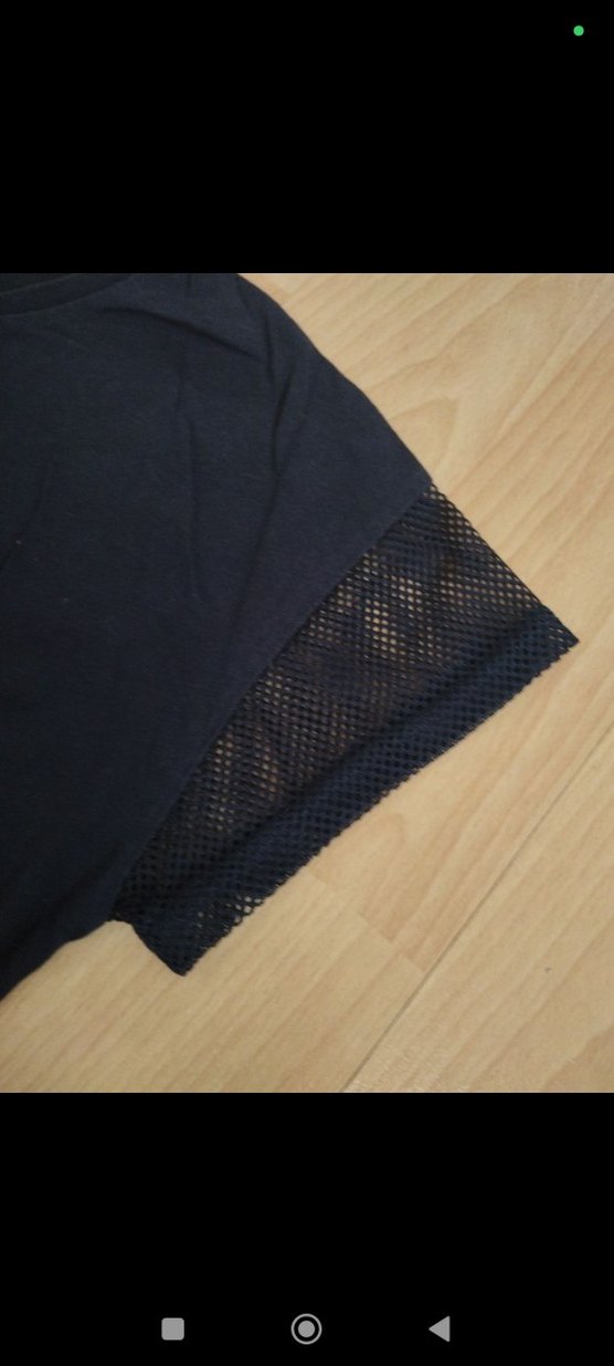 Fenerbahçe Sarı Baskılı Kız Tişörtü Velcro Detaylı - Görsel 3