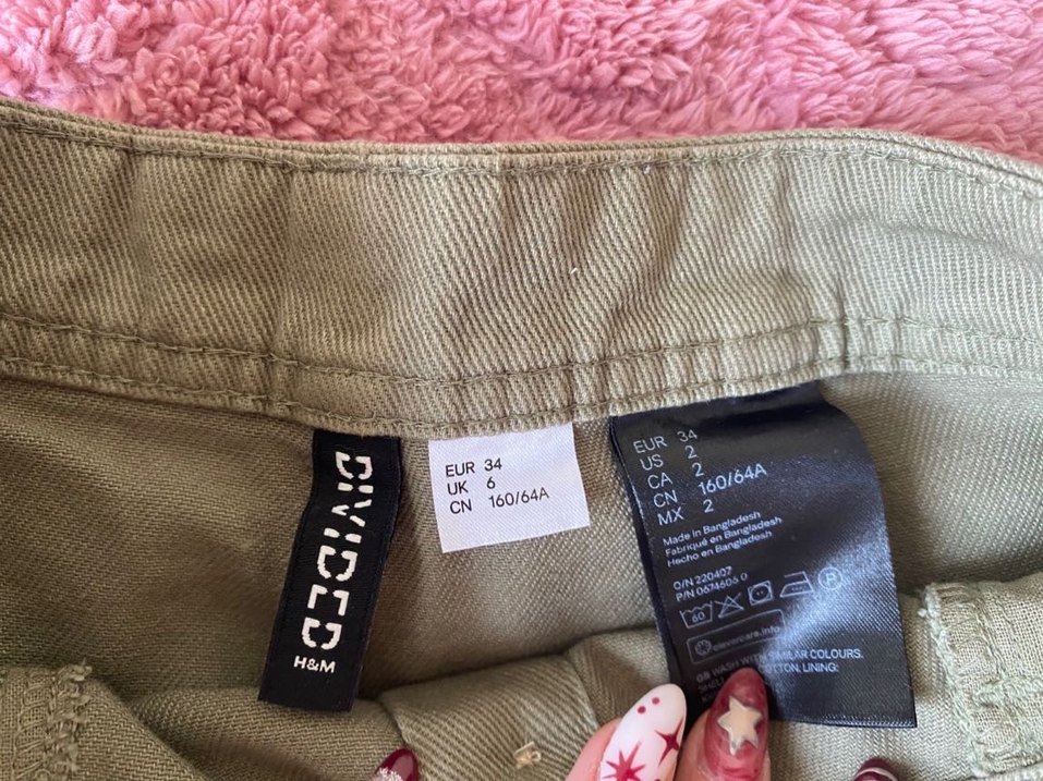 h&m dugmeli etek - Görsel 2